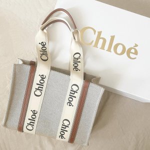 真直降！迷你托特包$495各种型号各种颜色 Chloe Woody托特包 官网4.1折收！