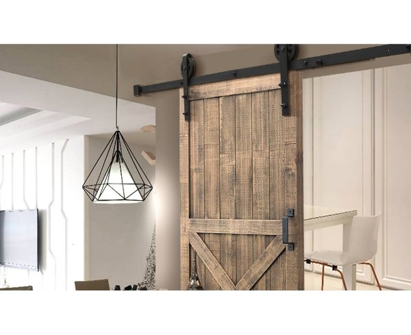 Antique Classic Sliding Barn Single Door Track Kit