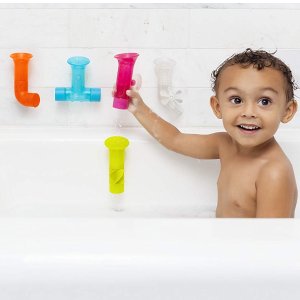 Boon 彩色水管洗澡玩具套装特卖 让宝宝快乐地洗澡