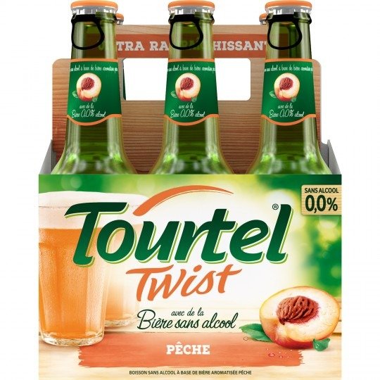 TOURTEL 桃子口味啤酒 6瓶
