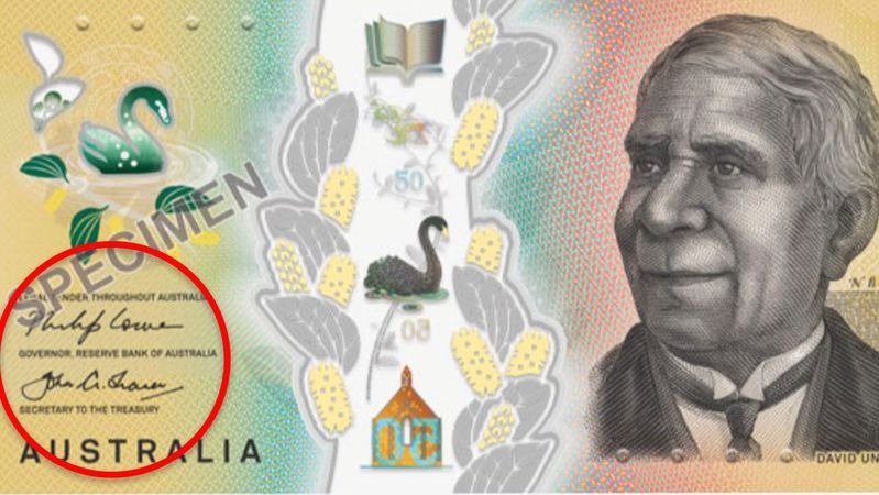 澳联储最高位置即将易主！首位女行长签名钞票即将在未来几周发行！