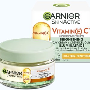 💥史低价💥：Garnier 维生素C亮白日霜50ml 含超级柑橘滋养增强肌肤光泽