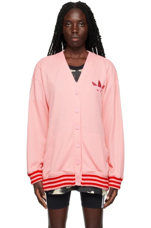 Pink Adicolor 针织开衫