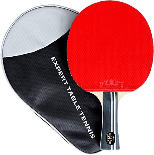 Palio Legend 3.0 Table Tennis Bat & Case - ITTF Approved, Advanced Ping Pong Racket
