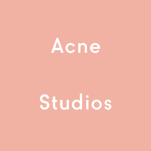 Acne studios 上新好折 收笑脸围巾、热巴同款毛衣