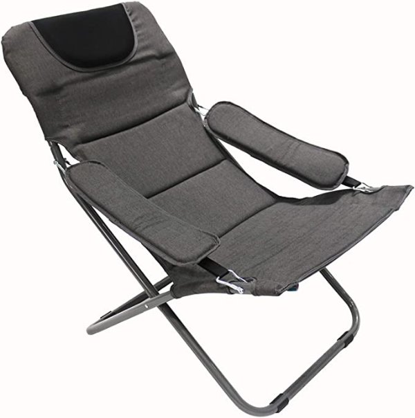 Homecall 灰色可折叠露营椅 可调节靠背