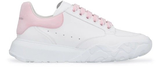 Court 粉色小白鞋