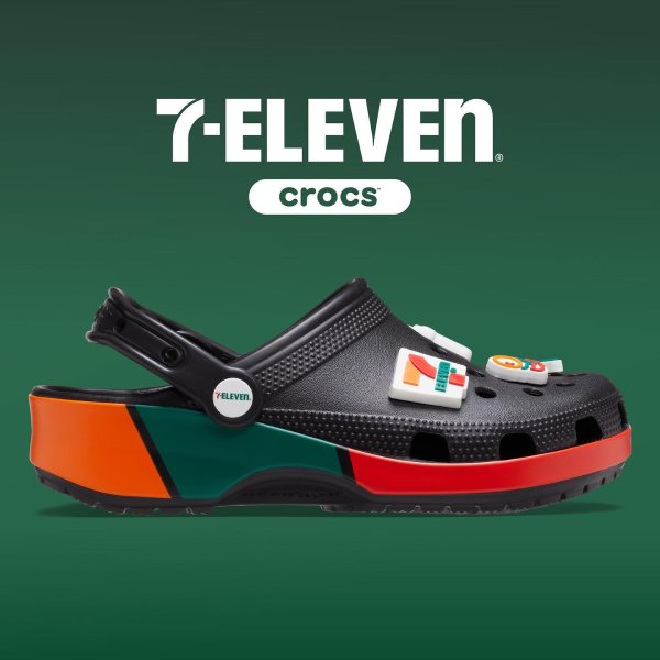 7Eleven X Crocs 洞洞鞋