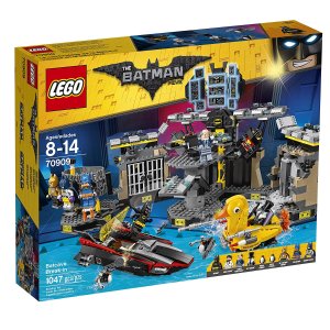 2017年新款~Lego Batman Movie 70909 乐高蝙蝠侠大电影系列蝙蝠洞突袭