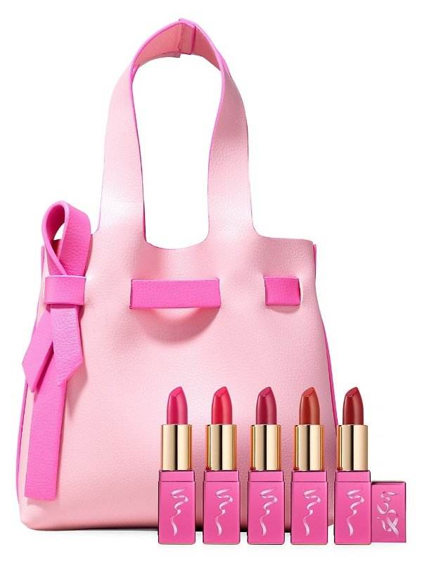 Pink Ribbon30周年限量唇膏6支+mini tote包