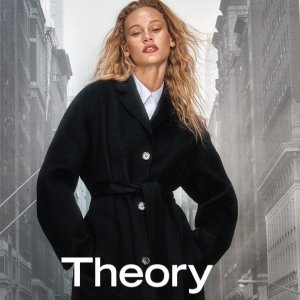 Theory 极限1小时闪促 低调优雅 收通勤大衣、毛衣、连衣裙等