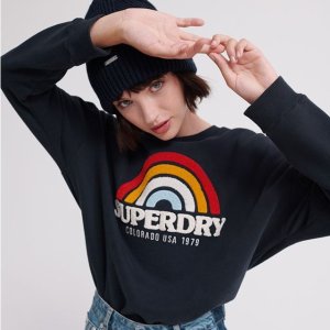 Superdry 极度干燥 英国时尚潮牌新品大促 收logo卫衣、T恤