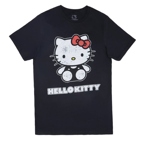 Hello Kitty 做旧T恤
