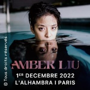 Amber刘逸云 巴黎巡演开票！首场欧洲个人演唱会来啦 手慢无！
