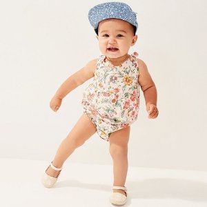 限今天：Gap 婴儿服饰 米其林宝宝爬服 衬衫 连体裙清仓