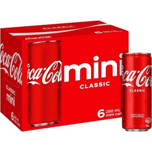 可口可乐mini 6 x 250 ml