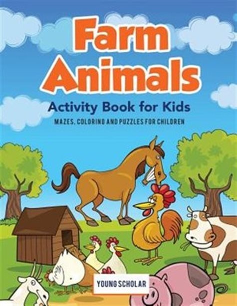 儿童农场动物活动手册