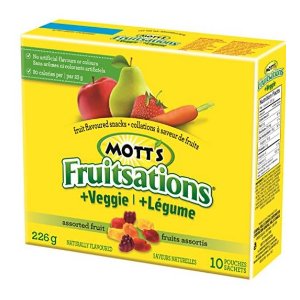 Mott's Fruitsations + Veggie 水果软糖