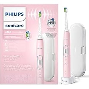 💥史低价💥：Philips Sonicare 6100 声波震动电动牙刷 高效美白牙齿