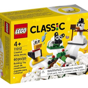 LEGO 创意积木系列 11012 雪人套装 4岁儿童可玩