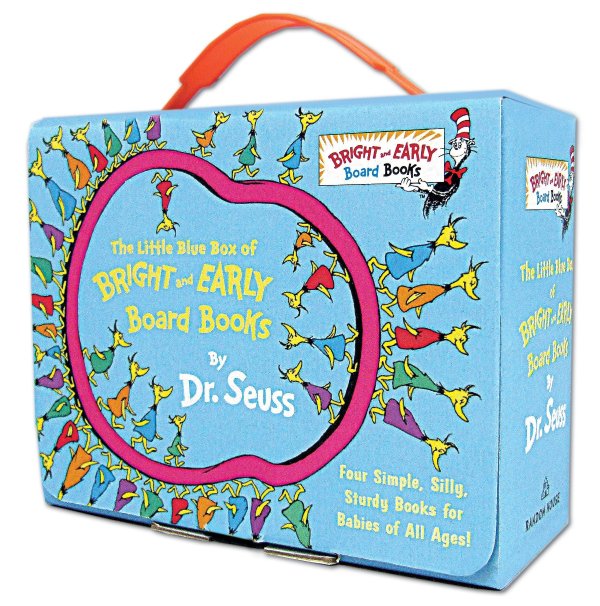Dr. Seuss系列 小蓝提箱幼儿精装纸板书套装