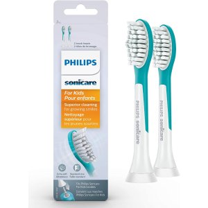 Philips Sonicare 电动牙刷儿童替换刷头-2个装（HX6042/94）