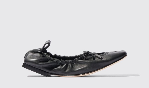 Margot 黑色 芭蕾鞋