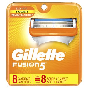 Gillette 吉列 Fusion 5 剃须刀刀头（8只装）