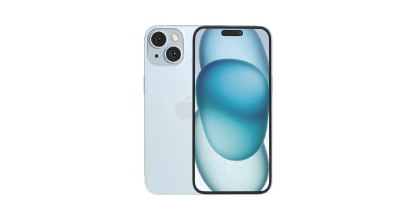 iPhone 15 (128GB, Blue) - Dual Nano-SIM