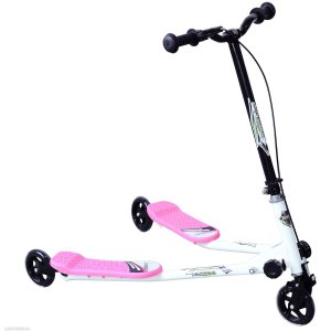 史低价：HOMCOM Y Fliker Y型儿童滑板车 三轮设计 高度可调节