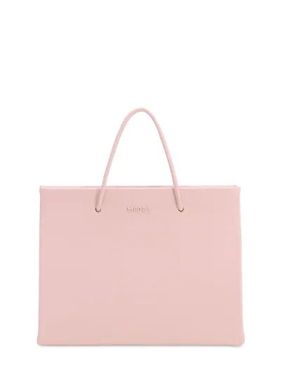 粉色皮革纸袋包