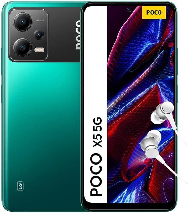 POCO X5 5G Smartphone+Kopfhorer