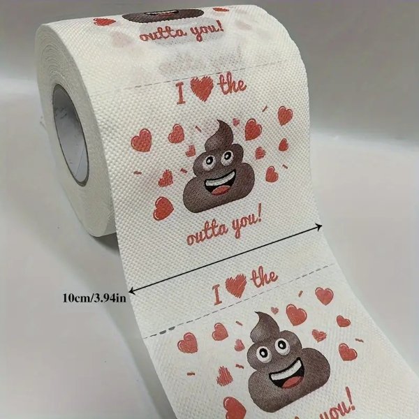爱心噗噗厕纸