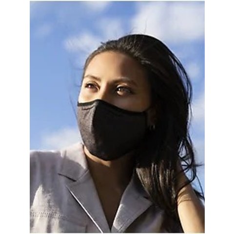 纯色口罩 3只装