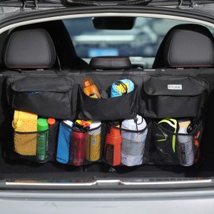 COOFULL 汽车后备箱收纳袋 7个加大口袋 超大容量