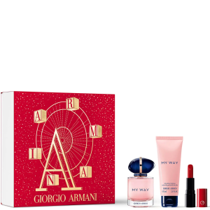 Armani新上彩妆礼盒！含口红#400复古正红 过节正好用得上！