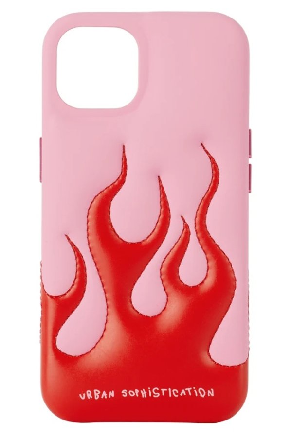 SSENSE Exclusive Pink & Red 'The Flaming Dough' 手机壳