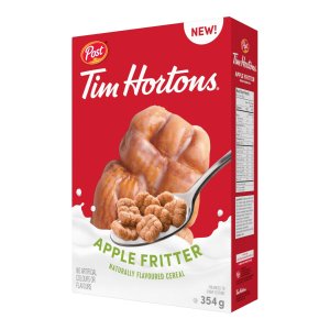 史低价：Tim Hortons 即食早餐麦圈 354g (Apple Fritter 炸苹果饼味)