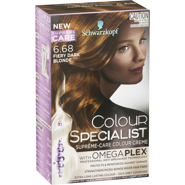 Colour Specialist 6.68 Fiery Dark Blonde 染发剂