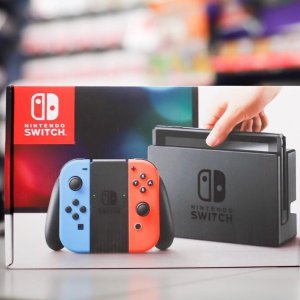 Nintendo Switch 经典红蓝配色游戏主机大促 近期超好价