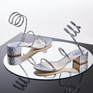 René Caovilla 晚宴鞋子代表大促 快收公主梦的水晶鞋