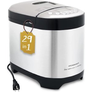 🔥PrimeDay狂欢价：KITCHENARM 29 合 1 智能面包机 带食谱