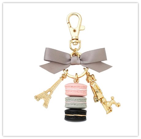 Key Ring M Gris