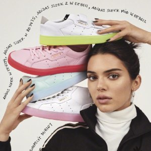 Adidas Sleek 街头运动风美鞋热卖 十足少女感