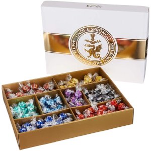 Lindt Lindor 巧克力礼盒装 内含八种口味巧克力球 1.569公斤