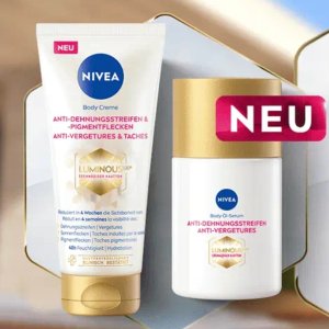 封面新品抱回家 不满意包退Nivea LUMINOUS630系列✅免费试用 美白身体乳每人2件！