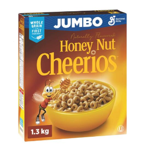 Cheerios 蜂蜜坚果大麦圈 早餐泡一泡 牛奶的营养黄金搭档