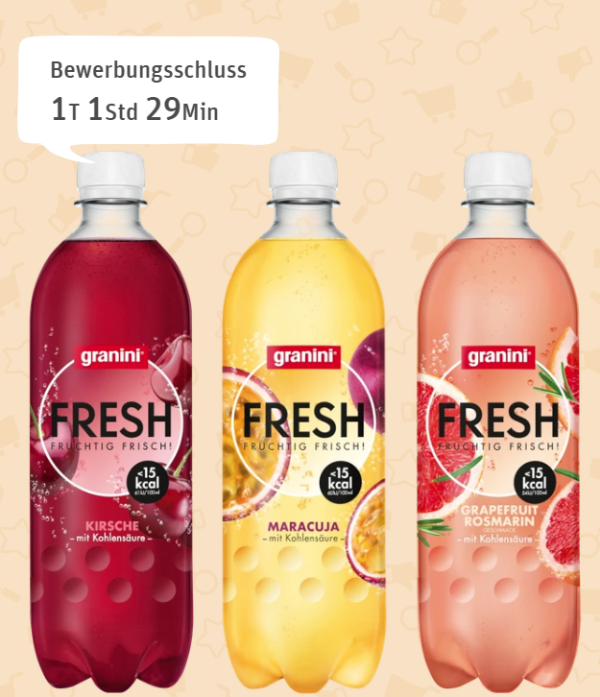 granini FRESH气泡水