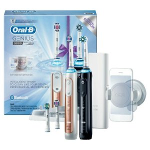 Oral B Genius 9000 旗舰款 智能电动牙刷套装（2支装）