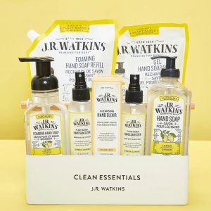 J.R. Watkins 美国天然有机洗护 泡沫洗手液替换装$5.94